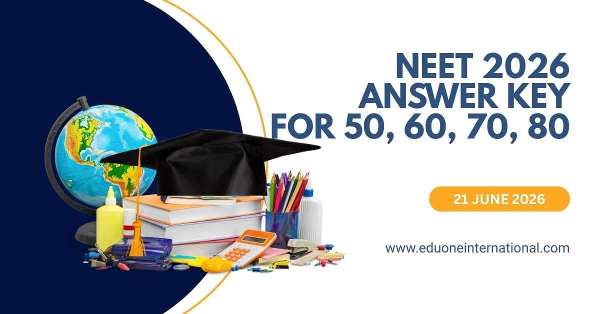 Re NEET 2026 Answer Key For Code 50, 60, 70, 80